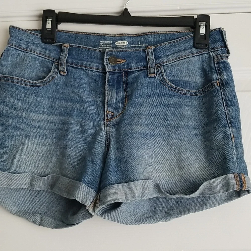 Old Navy Women's Semi Fitted Denim Shorts
